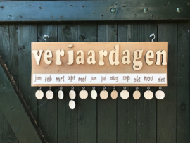 extra rondjes voor verjaardagenbord 10st incl ringetjes