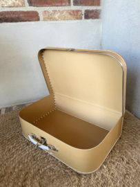 Set van 3 koffertjes karton bruin