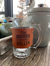 Bierpul Niet lullen maar vullen