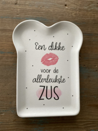 Ontbijtbordje Zus