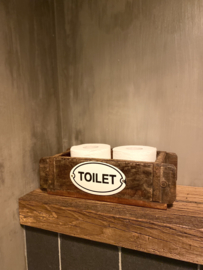 Steenmal toilet