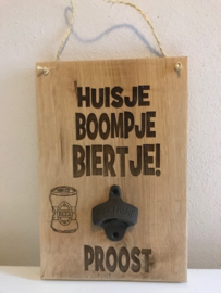 Tekstbord Biertje