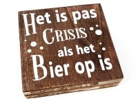 Tekstblok Het is pas crisis