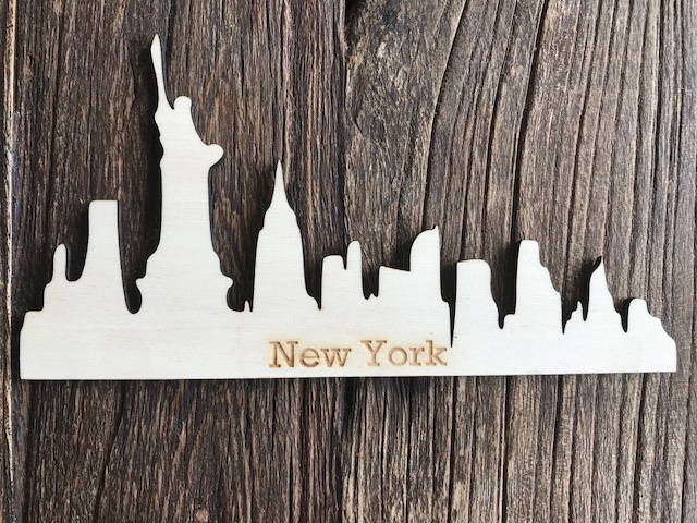 zonnebloem Hond Algebra Decoratie skyline New York | Muur- en wanddecoratie | Welkom in de  Webwinkel van Creaties van hier