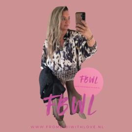 Blouse autumn print