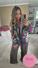 Velvet jacket you are loved