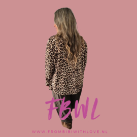 Leopard blazer