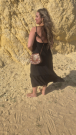 Hamsa  bag leather