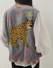 Gilet leopard (velvet)