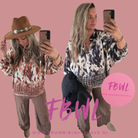 Blouse autumn print