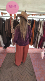 Bordeaux jasje/blouse
