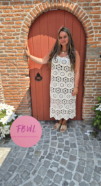 Boho dress gehaakt