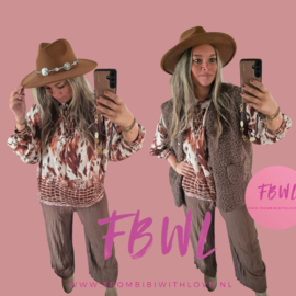 Blouse autumn print
