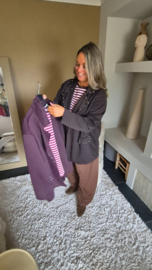 Blazer stretch met studds