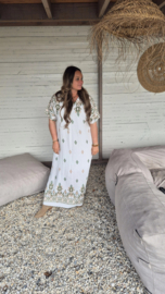 Ibiza vibe  los model dress green