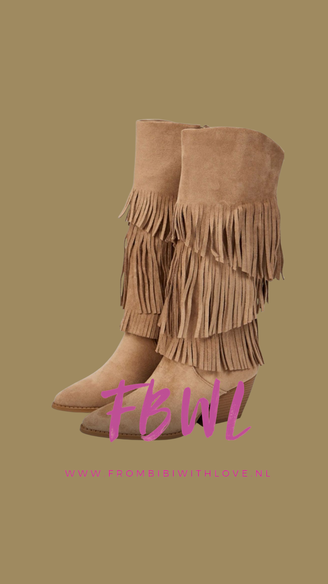 Fringe boots
