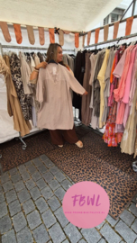 Wafel/broderie jurkje BZ