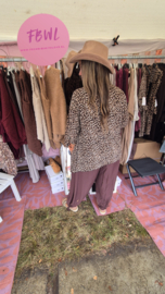 Leopard shirt/kimono
