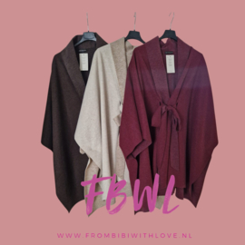 Poncho cape