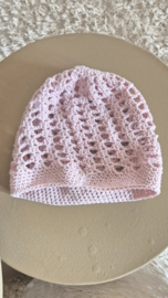 Kids mutsje roze