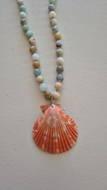 Isla Ibiza ketting Light terra/pistache