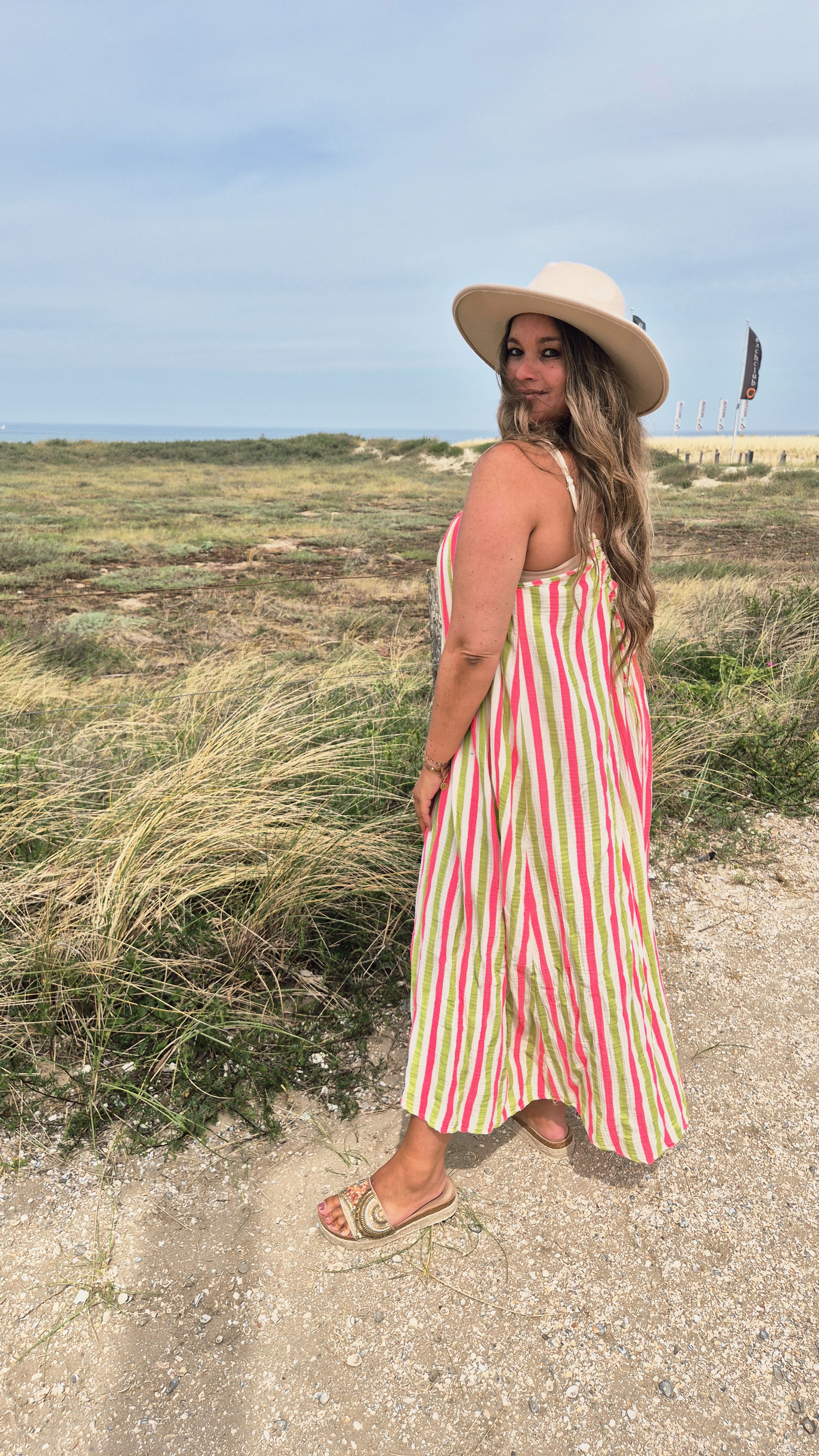 Dress mooie rug print