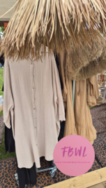 Wafel eye tuniek/blouse