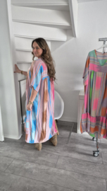 Colourvibes dress blue/pink