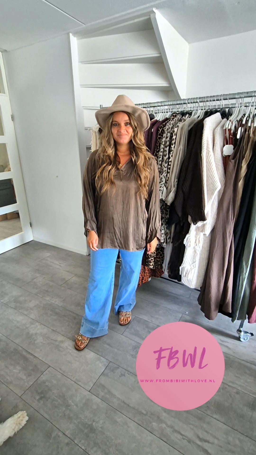 Glans blouse
