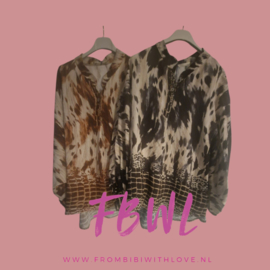 Blouse autumn print