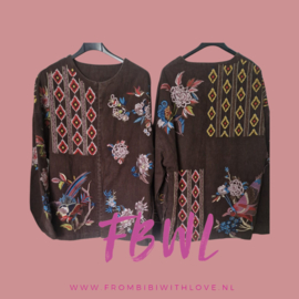Bruin Jeans jasje hippy