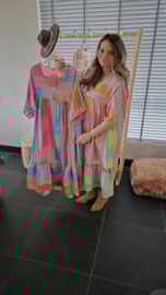 Colourvibes dress blue/pink