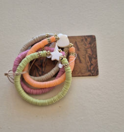 Isla Ibiza armbandset pastel