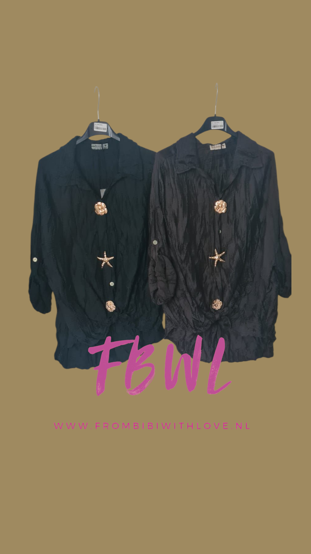 Blouse broches