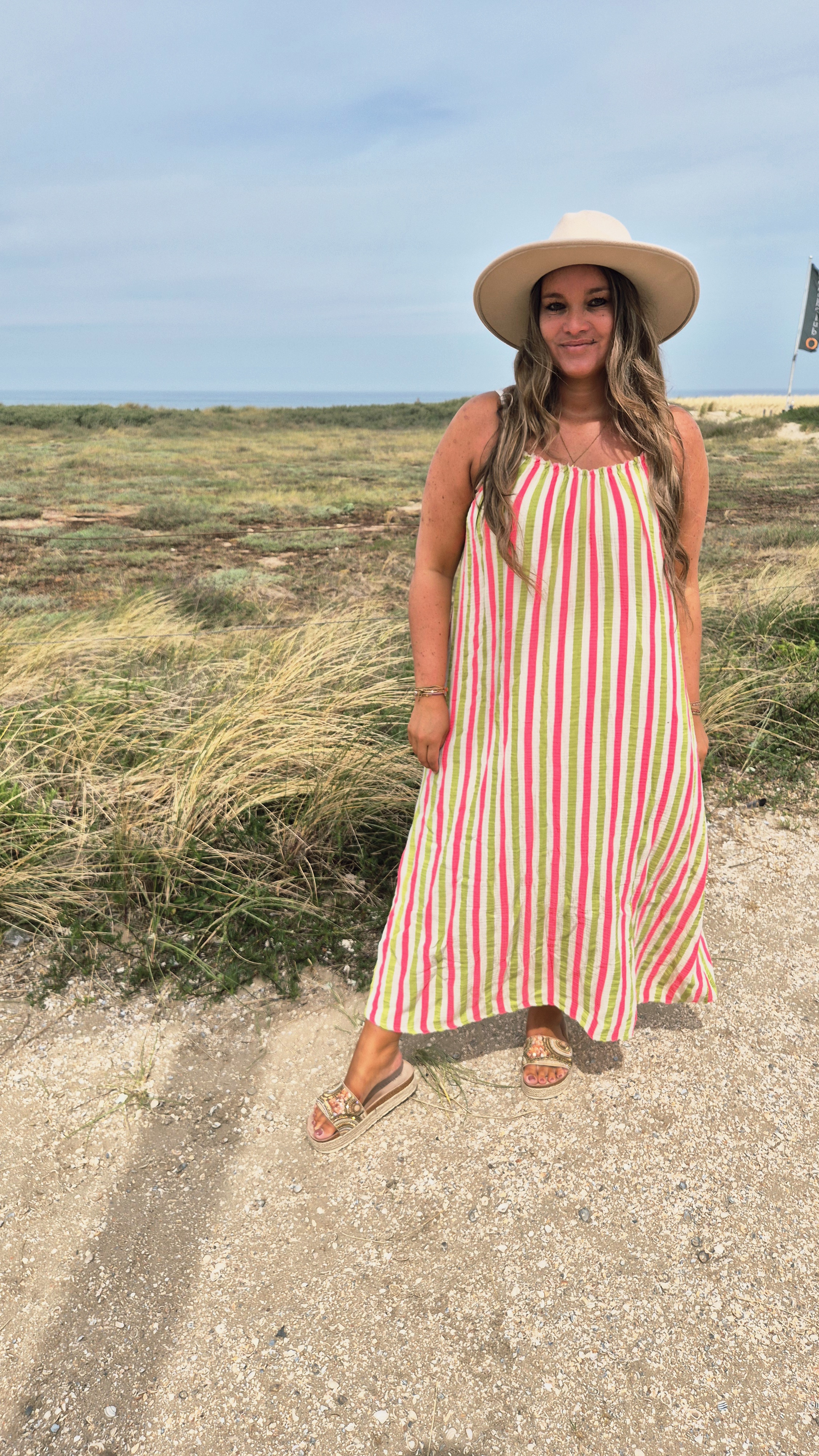 Dress mooie rug print