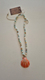 Isla Ibiza ketting Light terra/pistache