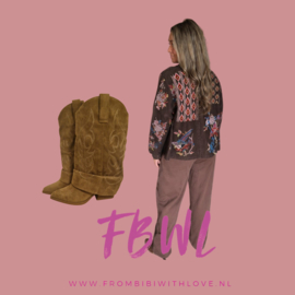 Bruin Jeans jasje hippy