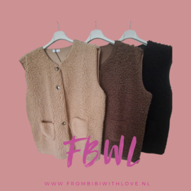 Teddy bodywarmer/gilet