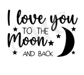 I love you to the moon and back