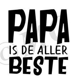 Papa is de allerbeste