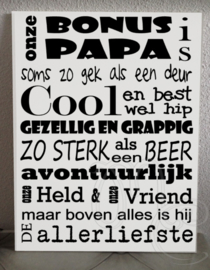 Onze bonus papa is