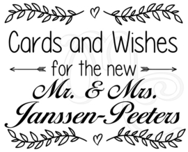 Cards and wishes (tbv. enveloppen box)