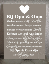 Bij Opa & Oma voelen we ons altijd welkom