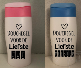 Douchegel voor de liefste juf / meester