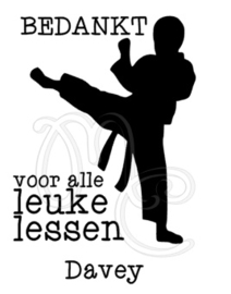 Bedankt - Judo / vechtsport