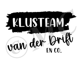 Sticker : Klusteam