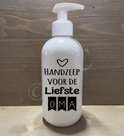 Zeeppompje - Handzeep voor de liefste oma / opa