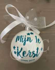 Kerstbal "Mijn 1e kerst"