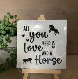 tegel: All you need is love and a horse