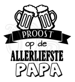 Proost op de allerliefste papa / opa (bierpul)